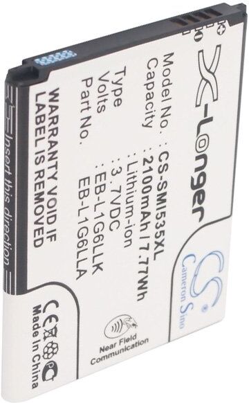 Samsung Batteri (2100 mAh 3.7 V, NFC) passende til Batteri til Samsung SGH-I747 Galaxy S3