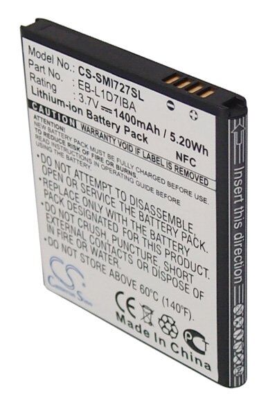 T-Mobile Batteri (1400 mAh 3.7 V, NFC) passende til Batteri til T-Mobile SGH-T989 Galaxy S2