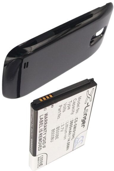 Samsung Batteri (3800 mAh 3.7 V, Sort) passende til Batteri til Samsung Galaxy S4 Mini LTE