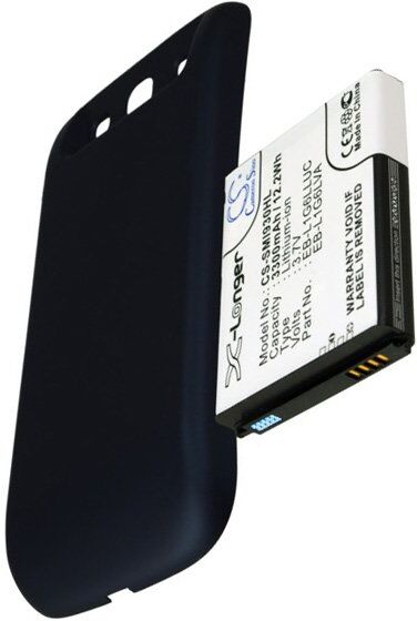 Sprint Batteri (3300 mAh 3.7 V, Blå) passende til Batteri til Sprint SPH-L710 Galaxy S III