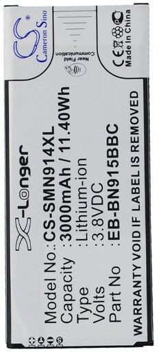 Samsung Batteri (3000 mAh 3.8 V, NFC) passende til Batteri til Samsung SM-N915A Galaxy Note Edge