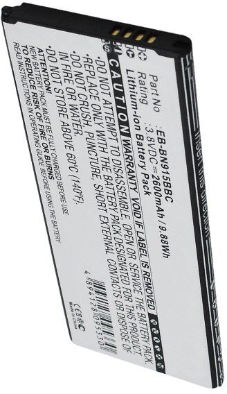 Samsung Batteri (2600 mAh 3.8 V) passende til Batteri til Samsung SM-N915S Galaxy Note IV