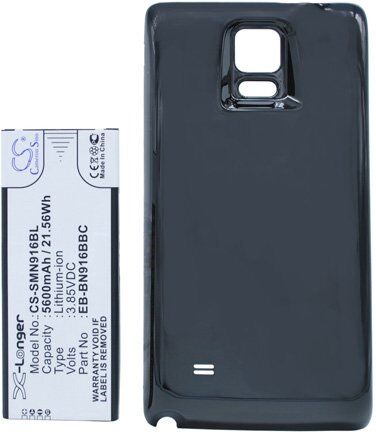 Samsung Batteri (5600 mAh 3.85 V, Sort) passende til Batteri til Samsung SM-N910F