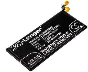 Samsung Batteri (3300 mAh 3.85 V, Sort) passende til Batteri til Samsung SM-N950N