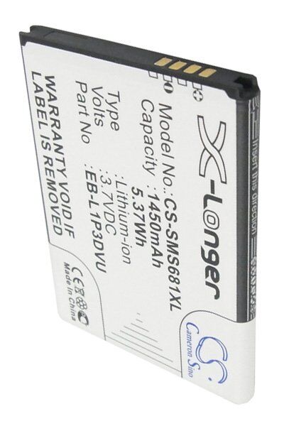 Samsung Batteri (1450 mAh 3.7 V) passende til Batteri til Samsung GT-S6818V Galaxy Fame