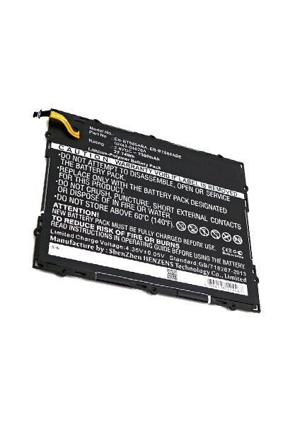 Samsung Batteri (7300 mAh 3.8 V, Sort) passende til Batteri til Samsung SM-T587P