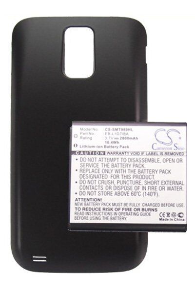 Samsung Batteri (2800 mAh 3.7 V, Sort) passende til Batteri til Samsung SGH-T989 Galaxy S II