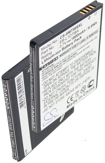 Samsung Batteri (1800 mAh 3.7 V) passende til Batteri til Samsung Galaxy S2 Hercules