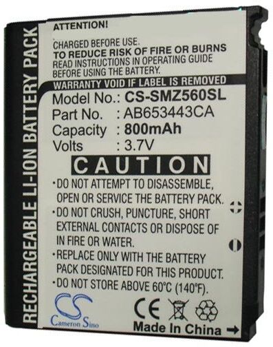 Samsung Batteri (800 mAh 3.7 V) passende til Batteri til Samsung SGH-A887