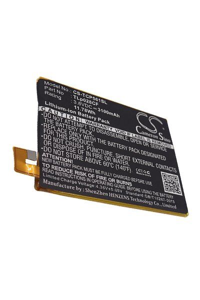 TCL Batteri (3100 mAh 3.8 V) passende til Batteri til TCL P561U