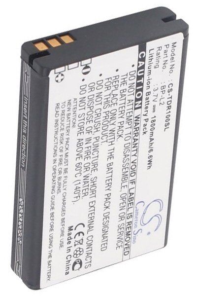 Tascam Batteri (1800 mAh 3.7 V) passende til Batteri til Tascam GT-R1