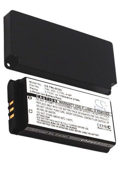 Nintendo Batteri (1100 mAh 3.7 V) passende til Batteri til Nintendo DSi
