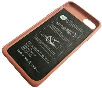 Apple Ekstern batteri pakke (2500 mAh 5 V, Rosa) passende til Batteri til Apple iPhone 8