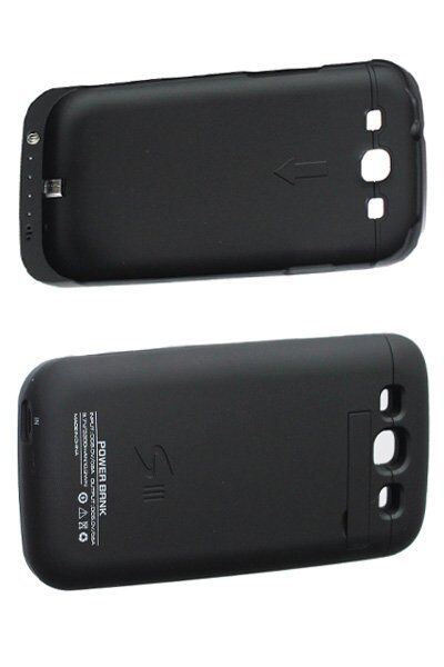 Samsung Ekstern batteri pakke (2200 mAh 5 V, Sort) passende til Batteri til Samsung SHW-M440S Galaxy S III