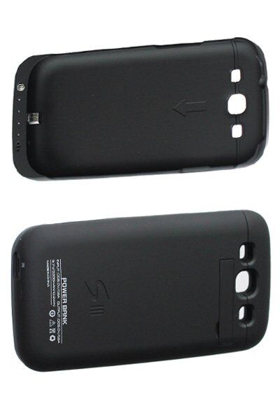 NTT DoCoMo Ekstern batteri pakke (2200 mAh 5 V, Sort) passende til Batteri til NTT DoCoMo SC-03 Galaxy S3 Alpha