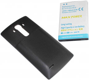 LG Batteri (6800 mAh 3.85 V, Sort) passende til Batteri til LG G4 Note