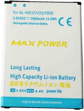 LG Batteri (3500 mAh 3.85 V) passende til Batteri til LG F800K