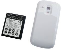 Samsung Batteri (3500 mAh 3.7 V, Hvit) passende til Batteri til Samsung GT-I8200L Galaxy S III Mini