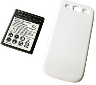 Samsung Batteri (4300 mAh 3.7 V, Hvit) passende til Batteri til Samsung SCH-I939 Galaxy S3