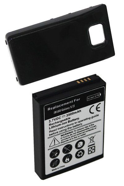 Samsung Batteri (3500 mAh 3.7 V, Sort) passende til Batteri til Samsung GT-I9100T Galaxy S II