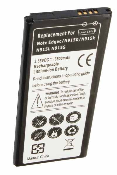 Samsung Batteri (3500 mAh 3.7 V, Sort) passende til Batteri til Samsung SM-N915G