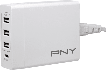 PNY Family Charger, Hvit