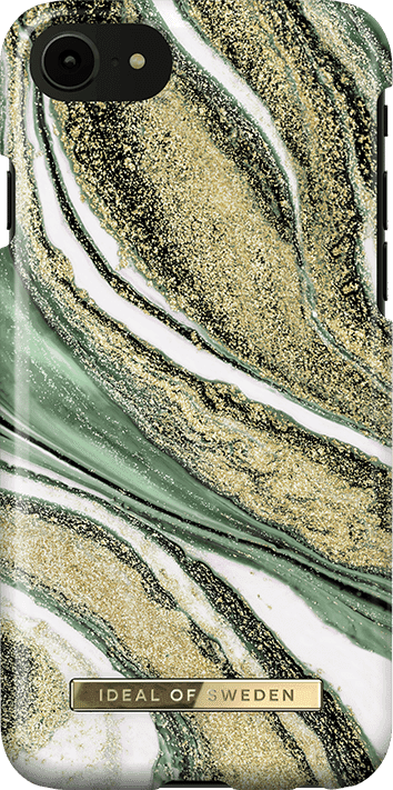 Ideal Deksel Iphone Se/8/7/6, Cosmic Green Swirl