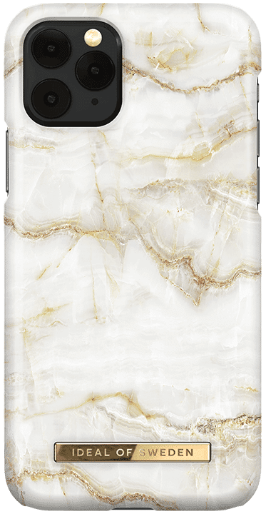 Ideal Deksel Iphone 11/xr, Golden Pearl Marble