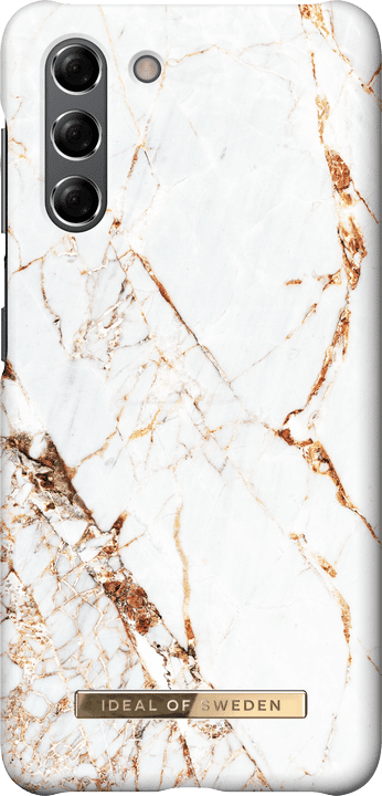 Ideal Deksel Galaxy S21, Carrara Gold