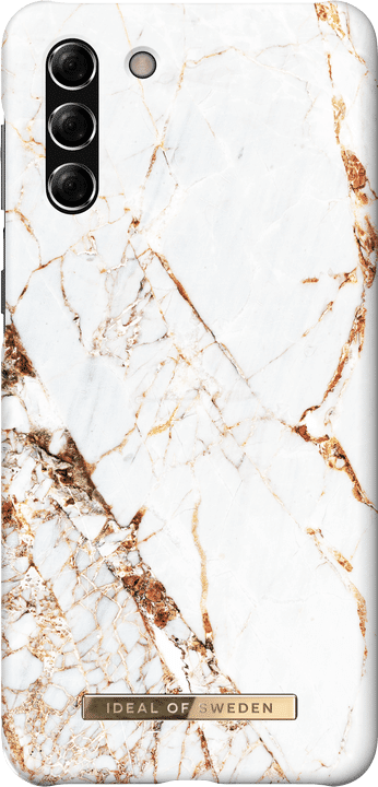 Ideal Deksel Galaxy S21+, Carrara Gold