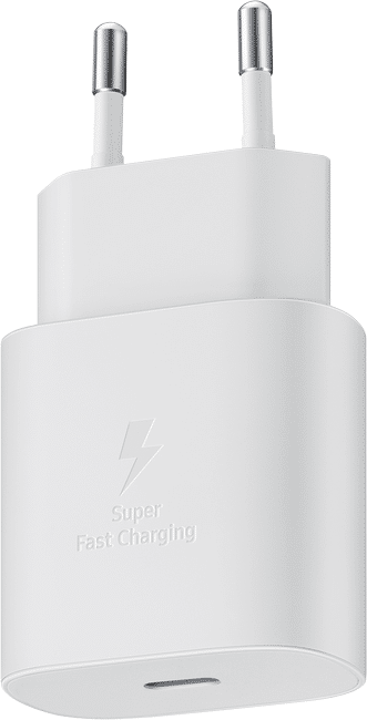 Samsung 25w Usb-C Lader, Hvit