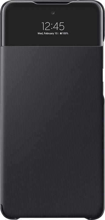 Samsung S-View Wallet Cover Galaxy A72, Svart