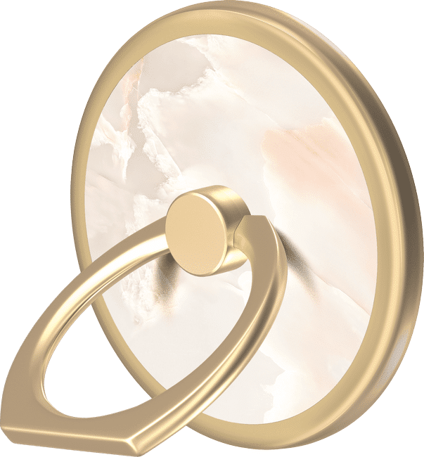 Ideal Magnetic Ring Mount, Rose Pearl Marble