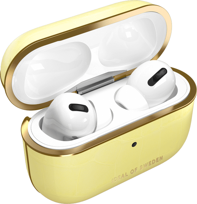 Ideal Atelier Airpods Pro Etui, Lemon Croco