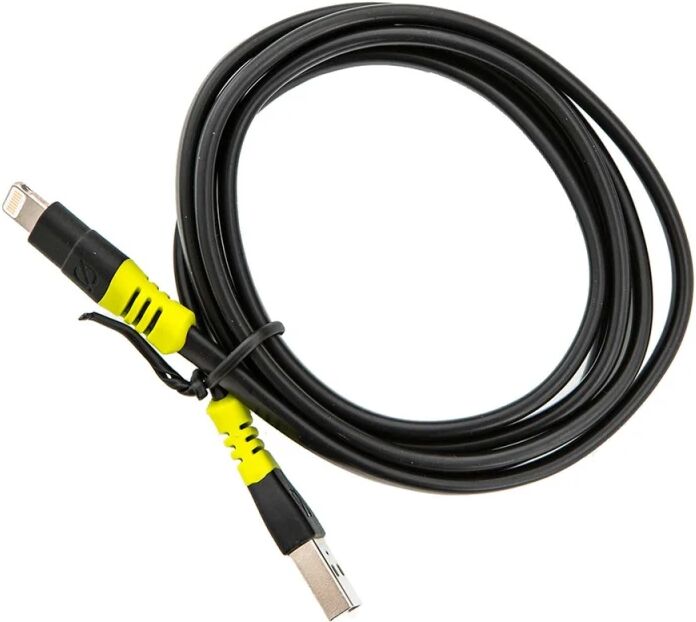 GoalZero USB To Lightning Connector Cable 99 cm Sort