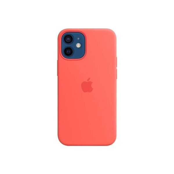 24hshop Silikondeksel med MagSafe til iPhone 12 Mini Rosa