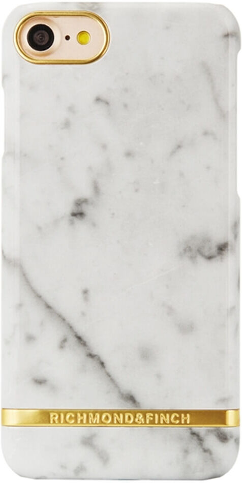 Richmond & Finch Richmond And Finch Carrera White Marble Glossy iPhone 6/6S/7/8 Cover