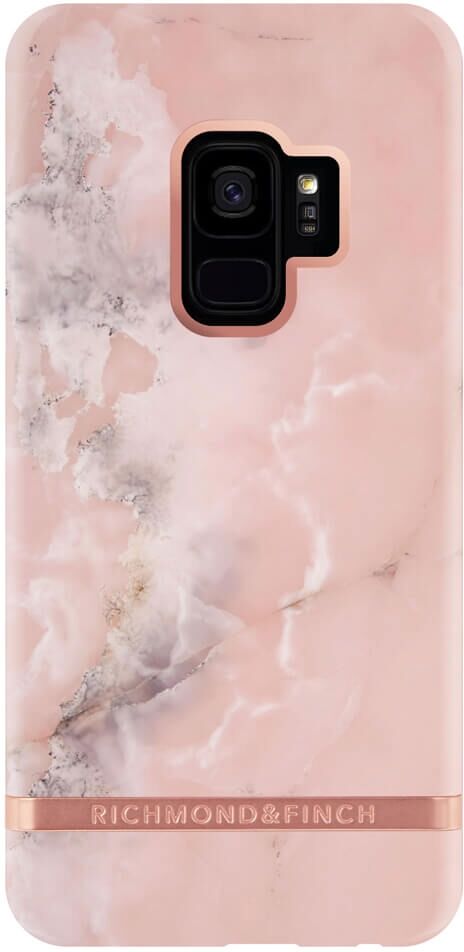 Richmond & Finch Richmond And Finch Pink Marble Samsung S9 Cover (U)