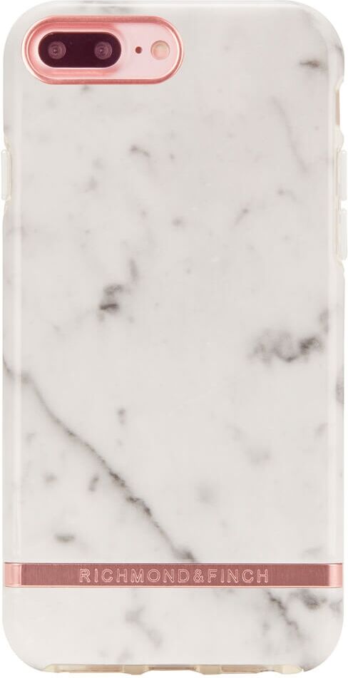 Richmond & Finch Richmond And Finch White Marble - Rose iPhone 6/6S/7/8 PLUS Cover (U)