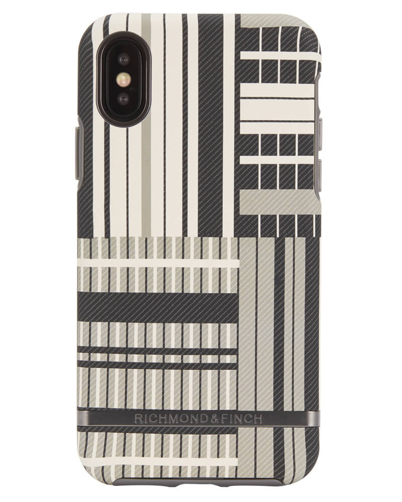 Richmond & Finch Richmond And Finch Platinum Stripes iPhone Xs Max Cover (U)