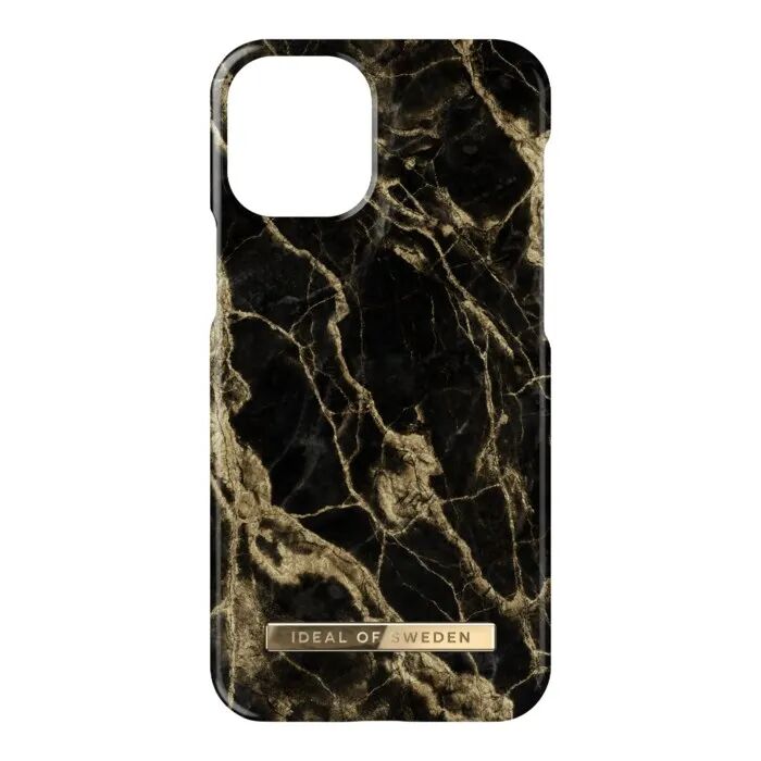 IDEAL OF SWEDEN Mobildeksel for iPhone 12 Mini Golden Smoke Marble