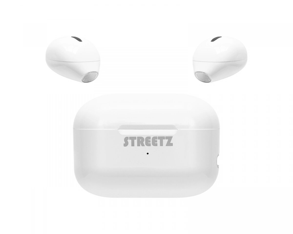 STREETZ True Wireless Mini Size In-Ear Hodetelefoner - Hvit