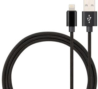 Sony Ericsson ON Lightning Cable 2m Black panther 2,4A