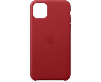 Apple iPhone 11 Pro Max Leather Case - (PRODUCT)RED