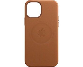 Apple iPhone 12/12 Pro Leather Case with MagSafe - Saddle Brown