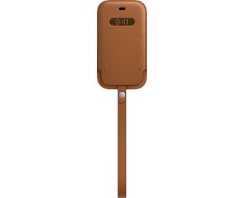 Apple Leather Sleeve with MagSafe iPhone 12 mini - Saddle Brown