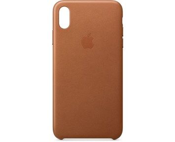 Apple iPhone XS Max Leather Case - Saddle Brown