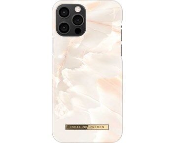 Pearl IDEAL OF SWEDEN Rose Pearl Marble Fashion Case for iPhone 12/12 Pro