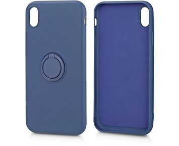 Sony Ericsson Limited Label Soft Case w/ Ring holder Blue for Apple iPhone XR
