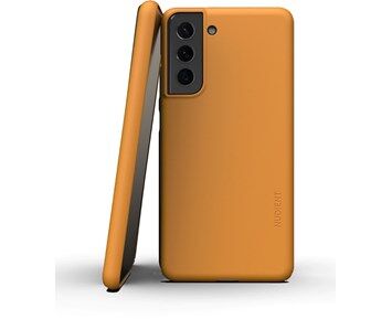 Samsung Nudient Thin Case Samsung S21FE V3 Saffron Yellow